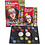Eulenspiegel Schmink set met stap-voor-stap, diverse kleuren, 1 set
