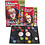 Eulenspiegel Schmink set met stap-voor-stap, diverse kleuren, 1 set