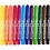 Colortime Colortime stiften, lijndikte 5 mm, standaardkleuren, 12 stuk/ 1 doos