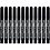 Colortime Colortime stiften, lijndikte 5 mm, zwart, 12 stuk/ 1 doos