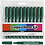 Colortime Colortime stiften, lijndikte 5 mm, donkergroen, 12 stuk/ 1 doos
