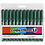Colortime Colortime stiften, lijndikte 5 mm, donkergroen, 12 stuk/ 1 doos