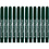 Colortime Colortime stiften, lijndikte 5 mm, donkergroen, 12 stuk/ 1 doos