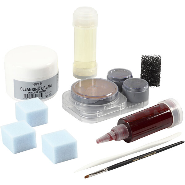 Grimas Wonden schmink set, 1 set