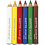 GIOTTO Schmink potloden, L: 9 cm, standaardkleuren, 6 stuk/ 1 doos
