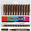 Colortime Colortime stiften, lijndikte 5 mm, bruin, 12 stuk/ 1 doos