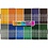 Colortime Colortime stiften, lijndikte 5 mm, extra kleuren, 12x24 stuk/ 1 doos