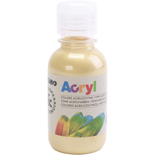 PRIMO PRIMO luxe acrylverf, goud, 125 ml/ 1 fles
