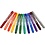 Colortime Colortime stiften, lijndikte 5 mm, extra kleuren, 12 stuk/ 1 doos