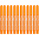 Colortime Colortime stiften, lijndikte 5 mm, warm geel, 12 stuk/ 1 doos