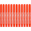 Colortime Colortime stiften, lijndikte 5 mm, mandarijn, 12 stuk/ 1 doos