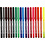 Colortime Colortime stiften, lijndikte 2 mm, diverse kleuren, 18 stuk/ 1 doos