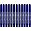 Colortime Colortime stiften, lijndikte 5 mm, donkerblauw, 12 stuk/ 1 doos