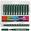 Colortime Colortime stiften, lijndikte 5 mm, groen, 12 stuk/ 1 doos