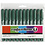 Colortime Colortime stiften, lijndikte 5 mm, groen, 12 stuk/ 1 doos