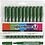 Colortime Colortime stiften, lijndikte 5 mm, dennegroen, 12 stuk/ 1 doos