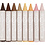 Colortime Waskrijt, L: 10 cm, d 15 mm, skin colours, 8 stuk/ 1 doos