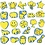 Creativ Company Foam stempels, H: 6-8 cm, B: 6-8 cm, 24 stuk/ 1 doos