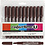 Colortime Colortime stiften, lijndikte 5 mm, donkerbruin, 12 stuk/ 1 doos