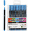 Colortime Colortime fineliners, lijndikte 0,6-0,7 mm, lichtblauw, 12 stuk/ 1 doos