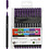 Colortime Colortime fineliners, lijndikte 0,6-0,7 mm, paars, 12 stuk/ 1 doos