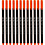 Colortime Colortime fineliners, lijndikte 0,6-0,7 mm, oranje, 12 stuk/ 1 doos
