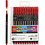 Colortime Colortime fineliners, lijndikte 0,6-0,7 mm, rood, 12 stuk/ 1 doos