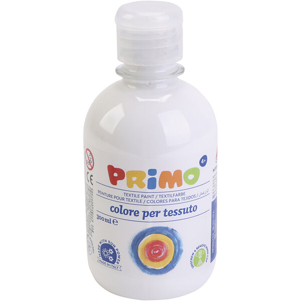 PRIMO Textielverf, wit, 300 ml/ 1 fles