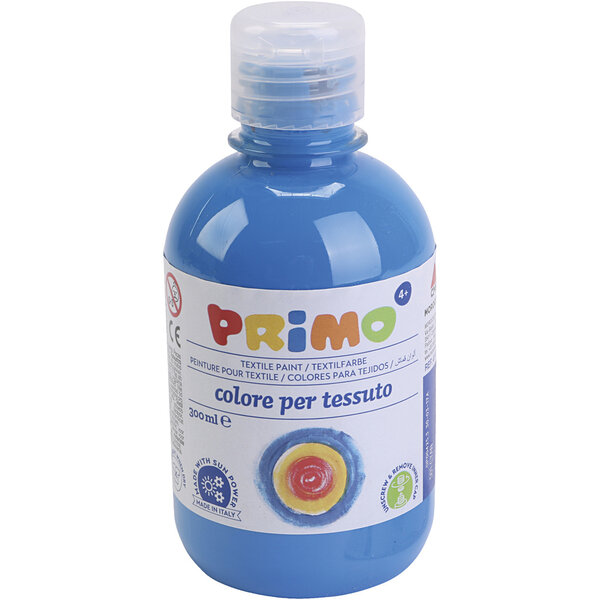 PRIMO Textielverf, blauw, 300 ml/ 1 fles