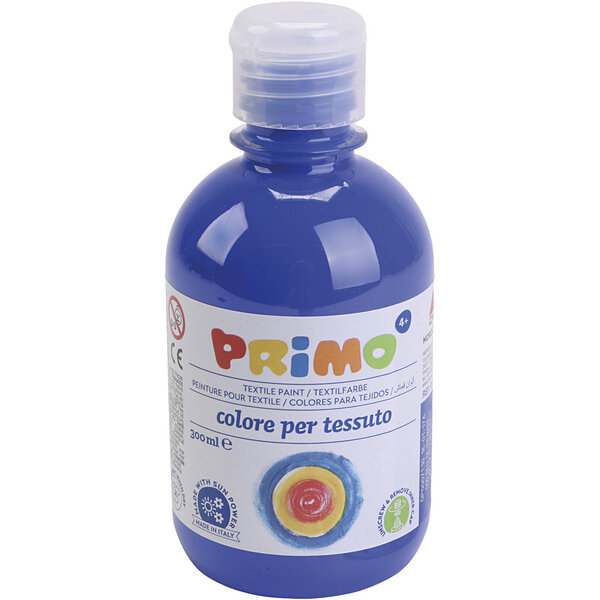 PRIMO Textielverf, donkerblauw, 300 ml/ 1 fles