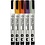 Creativ Company Krijtstiften, lijndikte 1,2-3 mm, pastelkleuren, 5 stuk/ 1 doos