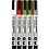 Creativ Company Krijtstiften, lijndikte 1,2-3 mm, metallic kleuren, 5 stuk/ 1 doos