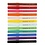 BIC BIC Visa Color Kleurstiften, lijndikte 3 mm, diverse kleuren, 12 stuk/ 1 doos