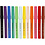 BIC BIC Visa Color Kleurstiften, lijndikte 3 mm, diverse kleuren, 12 stuk/ 1 doos