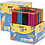 BIC BIC Evolution Kleurpotloden, L: 17,5 cm, vulling 3 mm, diverse kleuren, 288 stuk/ 1 doos
