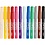 BIC BIC Visa Color Kleurstiften, lijndikte 3 mm, diverse kleuren, 12x12 stuk/ 1 doos