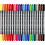 Colortime Colortime Dubbelstift, lijndikte 2,3+3,6 mm, standaardkleuren, 20 stuk/ 1 doos