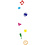 Creativ Company Stempelstiften, diverse kleuren, 8 stuk/ 1 doos