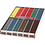 Colortime Colortime Kleurpotloden, L: 17,45 cm, vulling 3 mm, metallic kleuren, neon kleuren, 144 stuk/ 1 doos