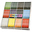 Colortime Colortime Kleurkrijt, L: 10 cm, dikte 11 mm, diverse kleuren, 12x24 stuk/ 1 doos
