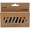 Creativ Company Krijtjes, Bonen, L: 25 mm, dikte 15 mm, diverse kleuren, 4x12 stuk/ 1 doos