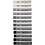 Mungyo Gallery Soft Pastel Set, L: 6,5 cm, dikte 10 mm, zwart/wit harmonie, 12 stuk/ 1 doos