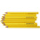 Colortime Kleurpotloden, L: 17,45 cm, vulling 5 mm, JUMBO, geel, 12 stuk/ 1 doos