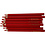 Colortime Kleurpotloden, L: 17,45 cm, vulling 5 mm, JUMBO, rood, 12 stuk/ 1 doos