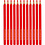 Colortime Kleurpotloden, L: 17,45 cm, vulling 5 mm, JUMBO, rood, 12 stuk/ 1 doos