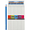 Colortime Kleurpotloden, L: 17,45 cm, vulling 5 mm, JUMBO, blauw, 12 stuk/ 1 doos