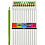Colortime Kleurpotloden, L: 17,45 cm, vulling 5 mm, JUMBO, lichtgroen, 12 stuk/ 1 doos