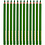 Colortime Kleurpotloden, L: 17,45 cm, vulling 5 mm, JUMBO, lichtgroen, 12 stuk/ 1 doos