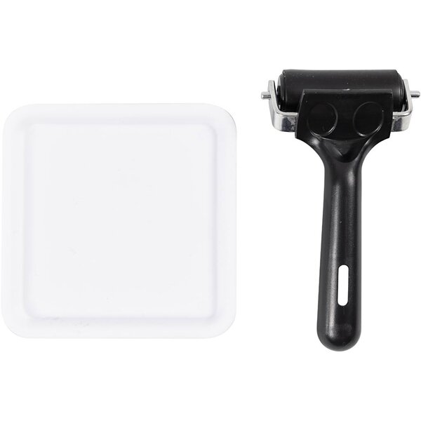 Creativ Company Toolkit voor linosnede, B: 6 cm, afm 12x12 cm, 1 doos