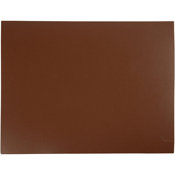 Linoleum plaat, afm 30x39 cm, dikte 2,5 mm, bruin, 1 stuk